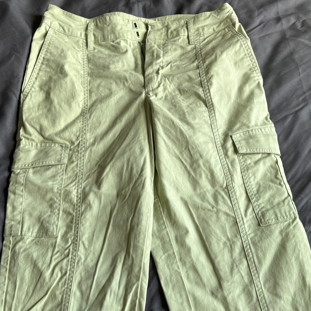 Men's Casual Light Green Cargo Pants